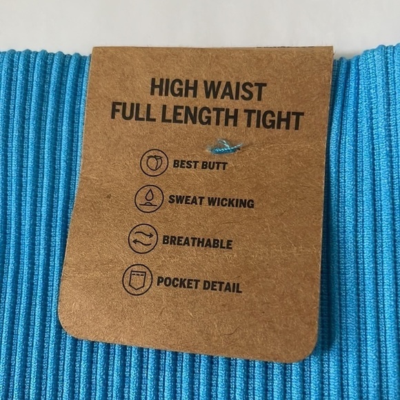 Pink Ombré Active Seamless High Waist Full Length Tights - Picture 8 of 10